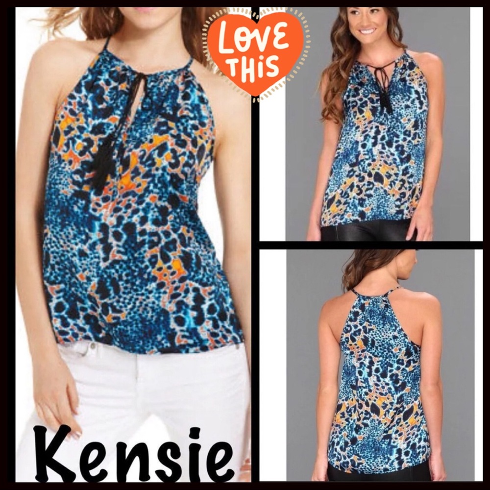 Kensie Halter Top - Picture 1 of 8